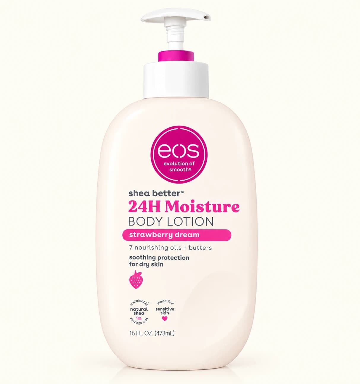 EOS Shea Better 24H Moisture Lotion (Strawberry Dream)